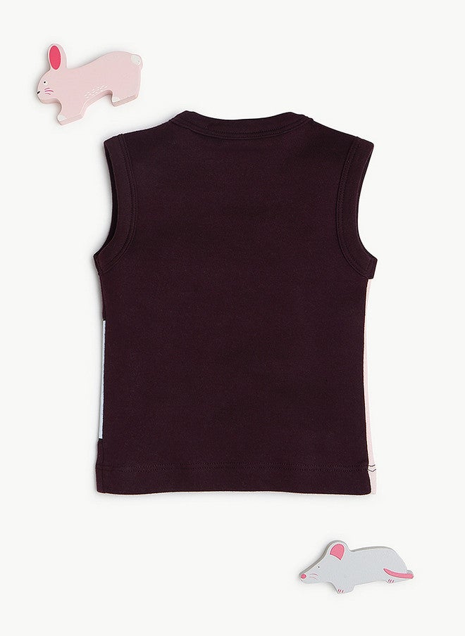 Bontots Infant Girls Printed Organic Cotton Jhabla - Image 3